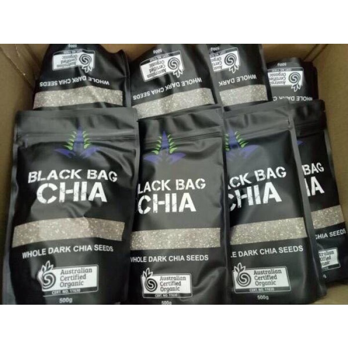 Hạt Chia đen Úc Black Bag Chia 500g