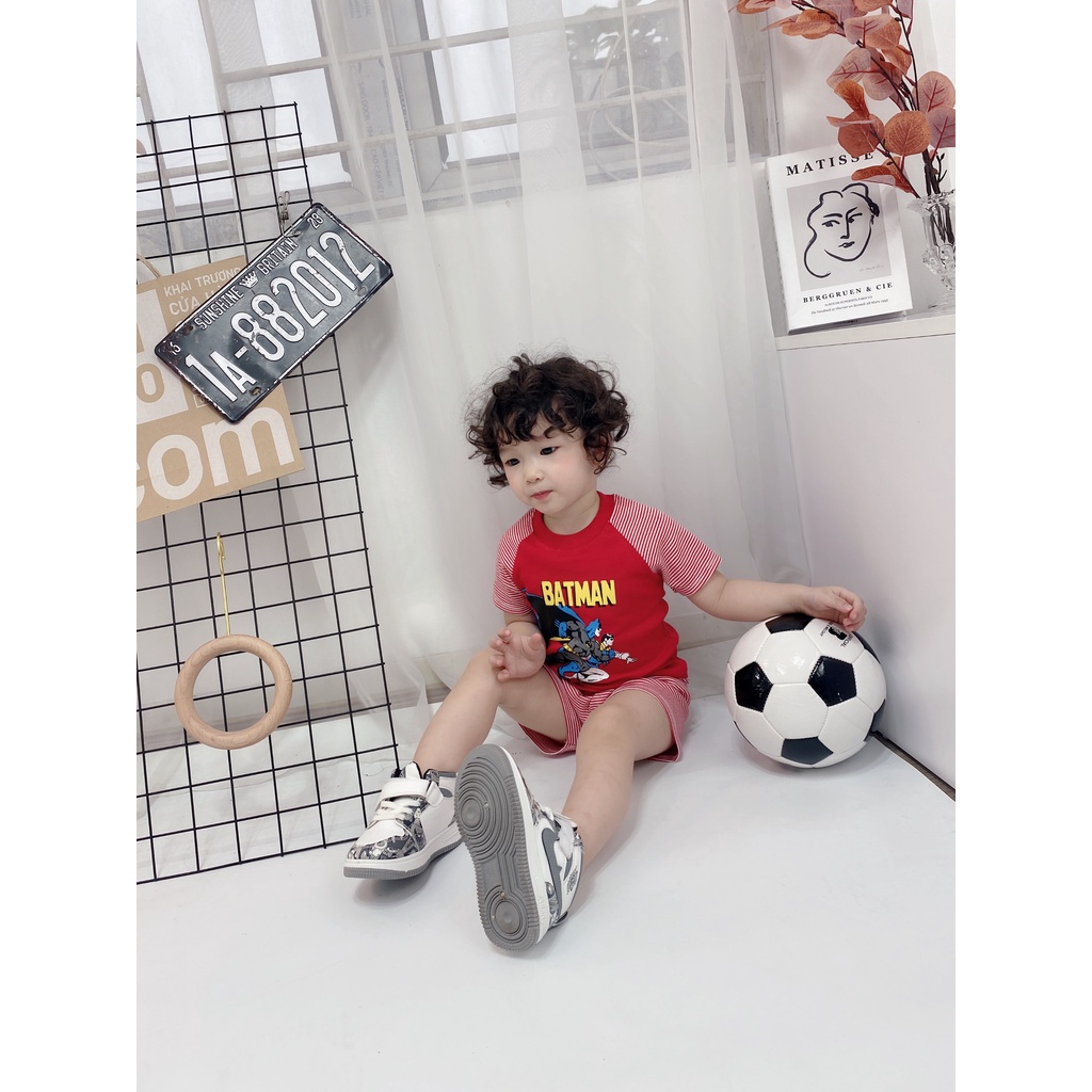 Bộ cotton borip Carter bé trai chất mềm co giãn thoải mái chất 100% cotton