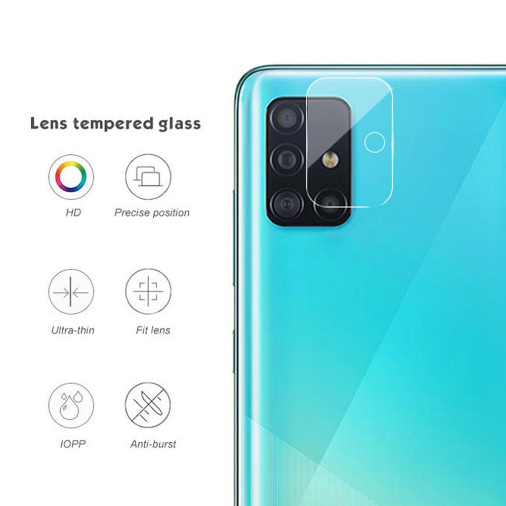 Miếng dán cường lực bảo vệ camera kèm phụ kiện cho Samsung Galaxy A51 A71