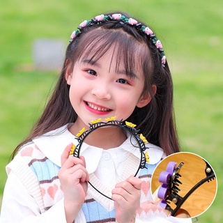 Bờm Kẹp Tóc Hàn Quốc Cho Bé Gái Có Đính Hoa Quả Siêu Cute Hot Nhất 2022