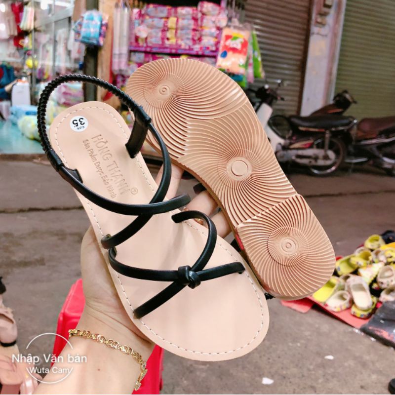 Sandal dây hàng đóng Hồng Thạnh bao bền 3 màu