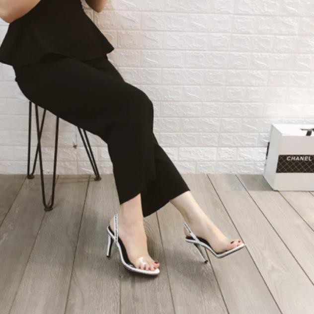 |  Sales T8 | HOT Tháng 7 Sandal alexander wang mica trong quai ngang gót nhọn fullbox Tốt Nhất Rồi Đẹp Xịn . 2020 new