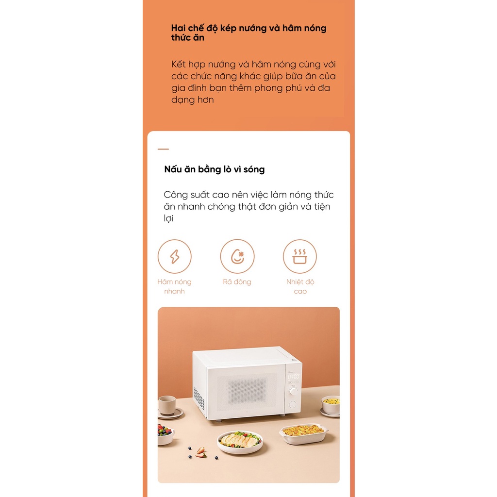 Lò vi sóng thông minh Mijia 23L WK001