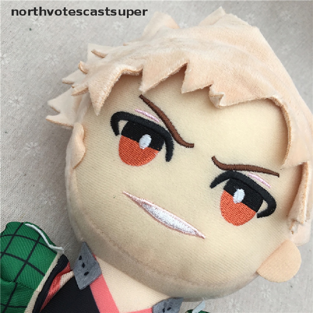 Móc khóa hình búp bê nhồi bông Anime My Hero Academia Bakugo Katsuki Midori Ya Izuku Deku