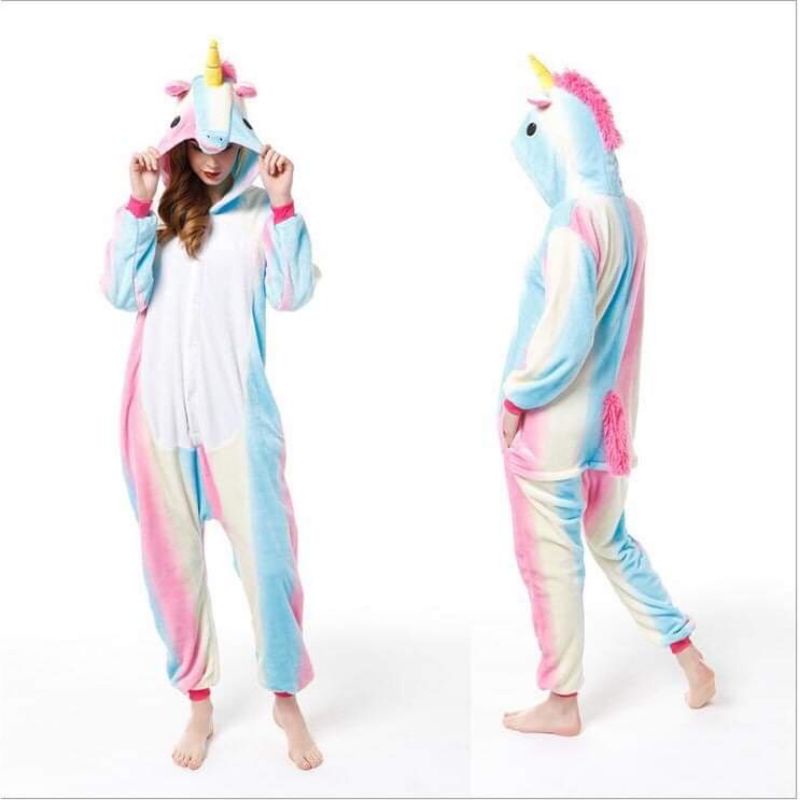 Bộ đồ kì lân unicorn hologram mix 5 màu