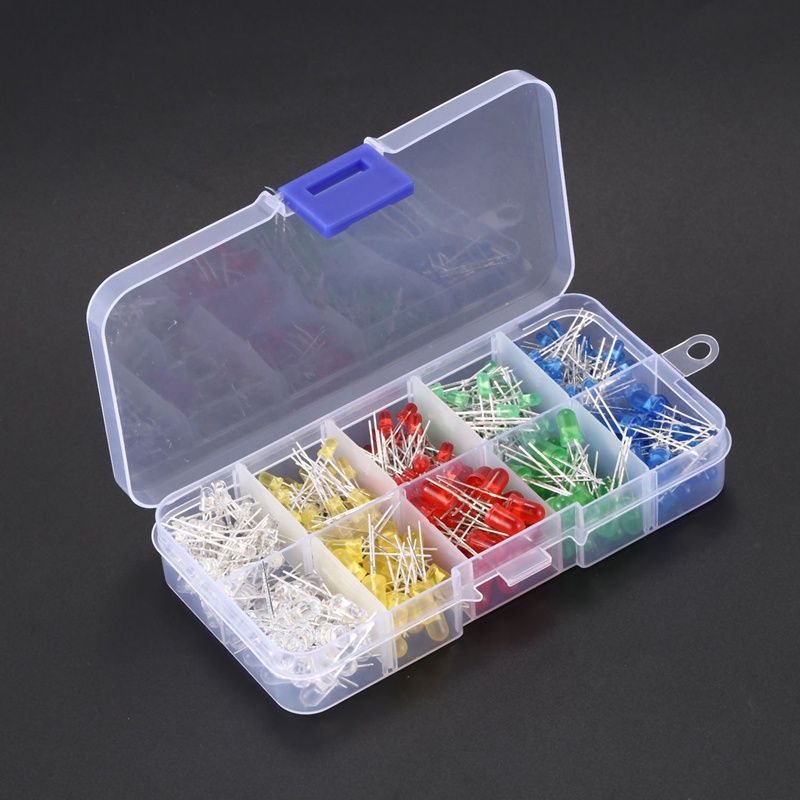 Set 200 Điốt Đèn LED 3mm 5mm Chuyên Dụng Cho Arduino