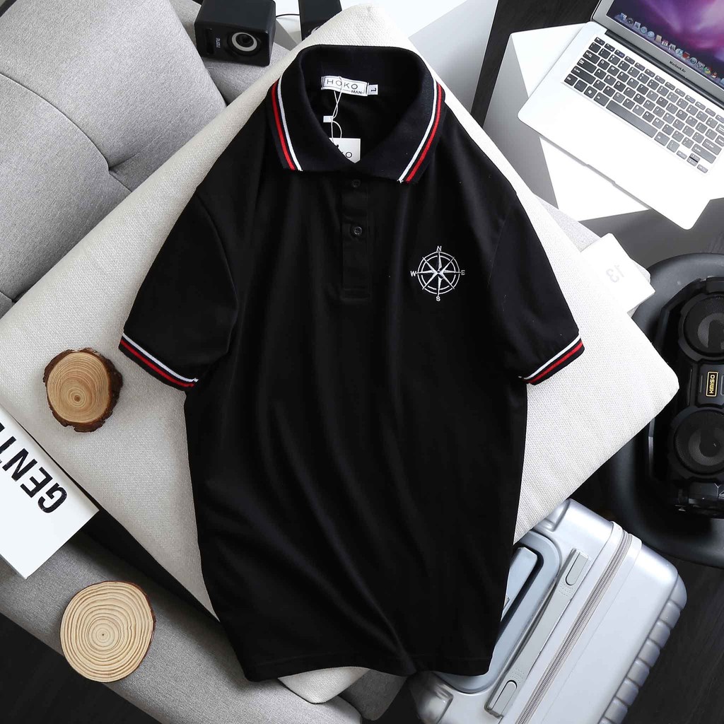 Áo thun nam cổ trụ cotton tay ngắn thời trang cao cấp phong cách Hàn Quốc AN07 - Socool Store | BigBuy360 - bigbuy360.vn