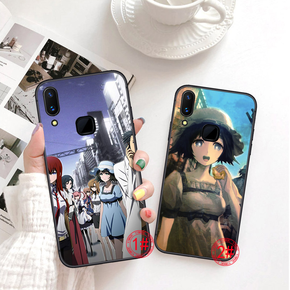 Ốp Điện Thoại Mềm Hình Anime Steins Gate Cho Vivo V20 Se Y20I Y20S Y20 Y30 Y31 Y51 X60 Pro