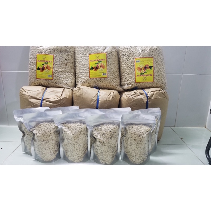 Combo SIÊU TIẾT KIỆM-5kg-tặng kèm túi zip chia nhỏ-hạt bí rang muối Hùng ký