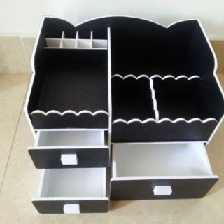 (TẶNG 1 LỌ ĐỰNG BÚT) KỆ MỸ PHẨM 7 NGĂN