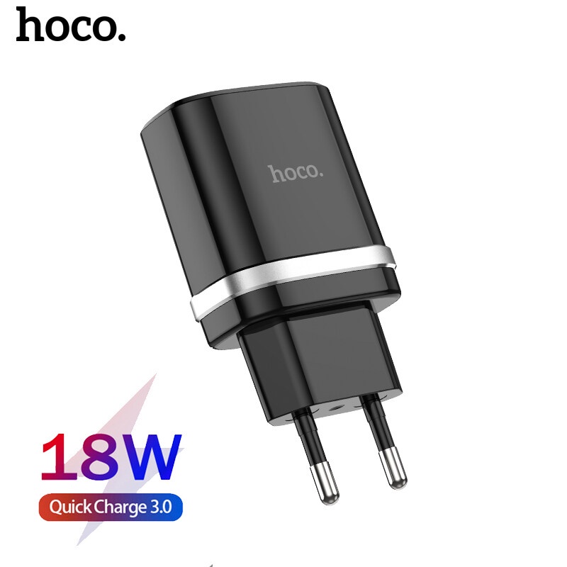 Củ Sạc Nhanh 18W hoco. C12Q BH 12 Tháng