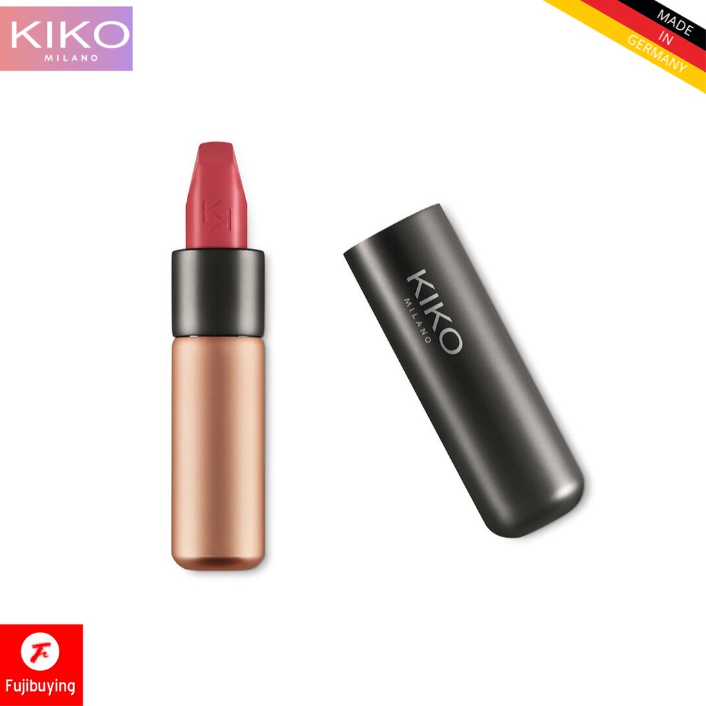Son lì nịnh môi tôn da KIKO VELVET PASSION MATTE LIPSTICK 329 Persian Red - New 3.5g