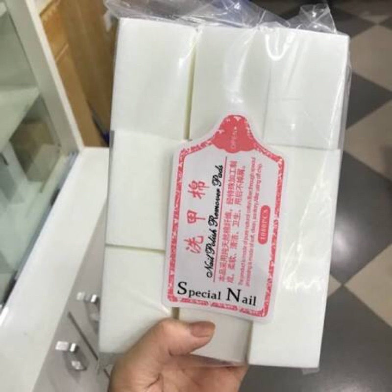 Giấy lau gel loại không dính lông bịch to 1000 tấm
