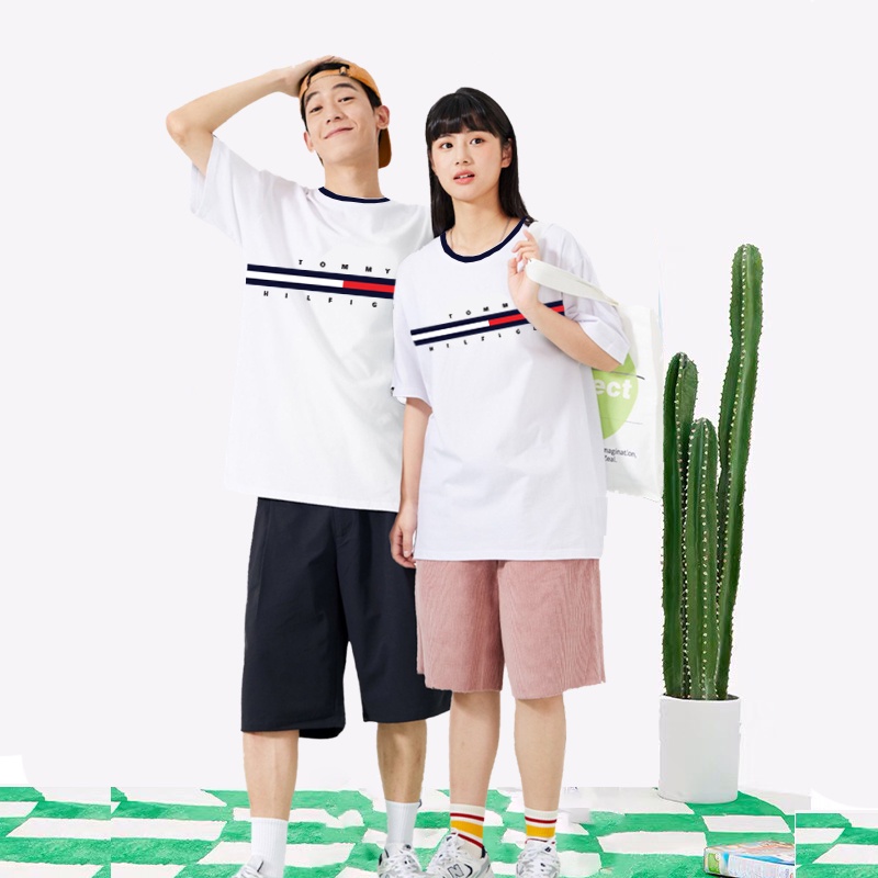 Áo thun đồng phục gia đình áo phông in hình Tom.my xuất Chất đẹp vải mịn 100% cotton mát ALALA