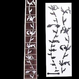 Dán khảm trang trí cần đàn guitar hình dây leogiá rẻ