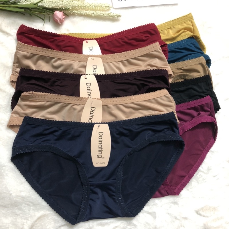 Set 10 Quần lót nữ, quần lót nữ thun lạnh