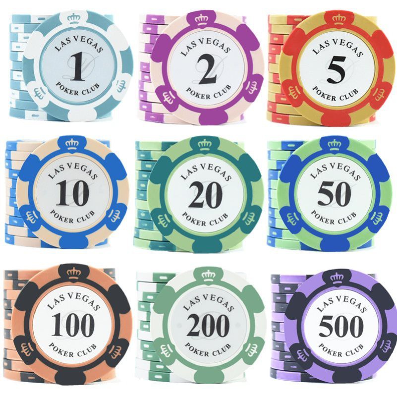 Cờ vua và phòng poker chip đặc biệt thẻ mạt chược thẻ nhựa thẻ chơi thẻ chip phụ thẻ tiền giấy mệnh giá tiền xu
