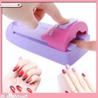Bộ Máy In Hình Trang Trí Móng Tay 6 Kiểu