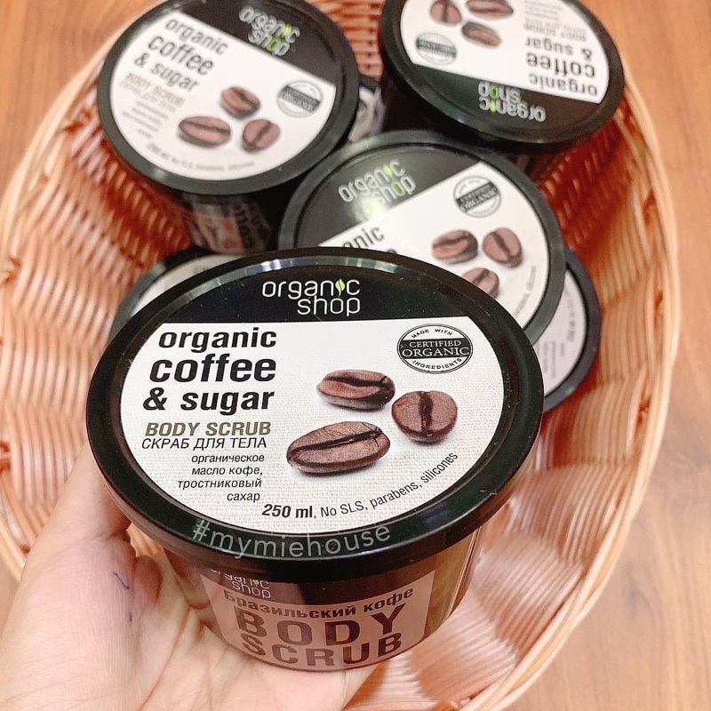 Tẩy Tế Bào Chết Toàn Thân Organic Shop Organic Body Scrub (250ml) | BigBuy360 - bigbuy360.vn