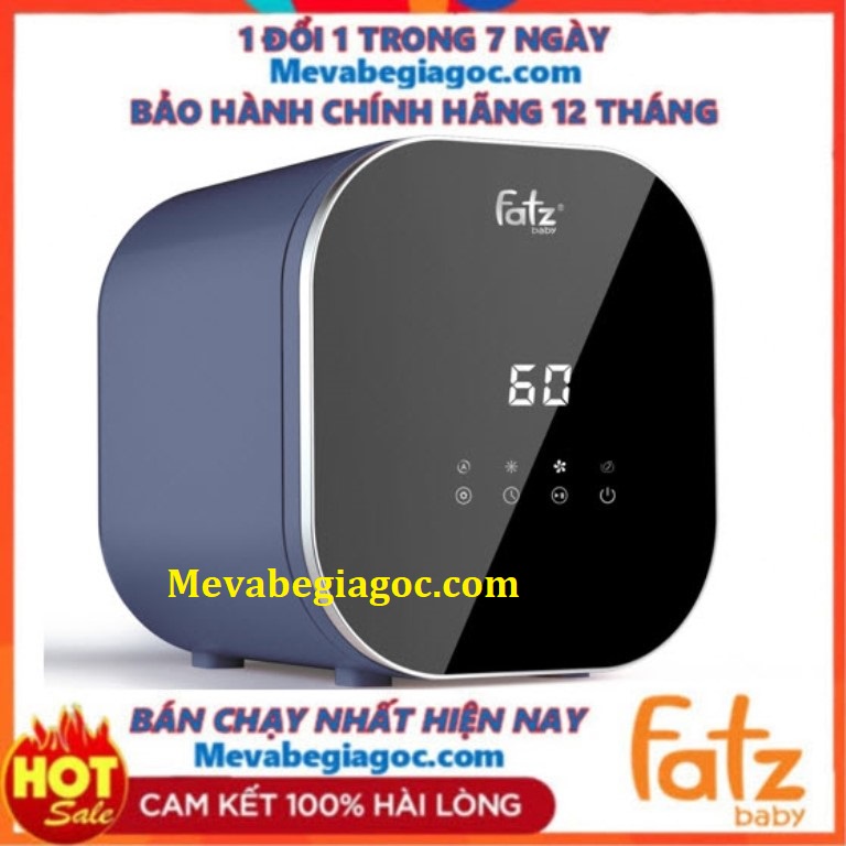 (2 ĐÈN) (BẢO HÀNH 12 THÁNG) MÁY TIỆT TRÙNG SẤY KHÔ UV CAO CẤP - 18L - FATZ FATZBABY FB4716CY - QUEEN 1