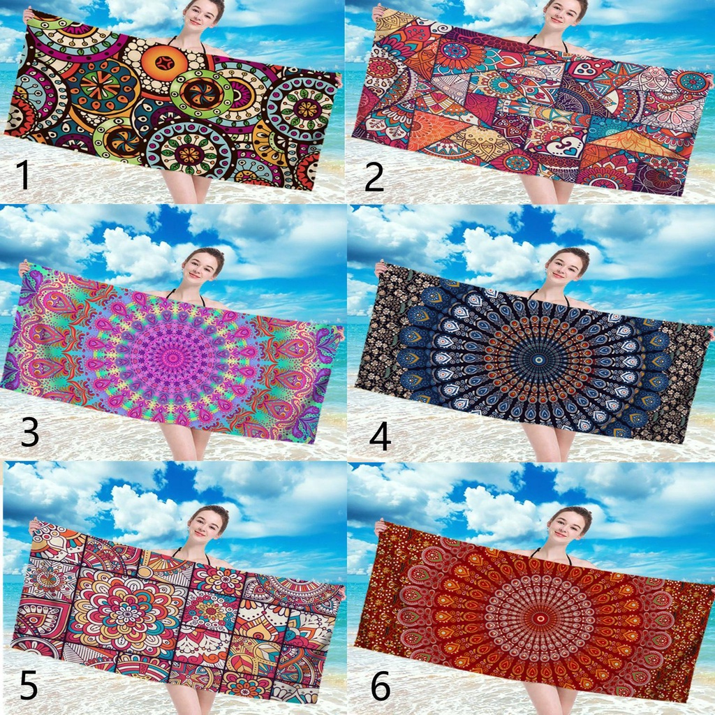 Khăn Lót Ghế Ngồi Bãi Biển / Cắm Trại Ngoài Trời Bằng Sợi Micro Chống Cát Chống Thấm Mồ Hôi