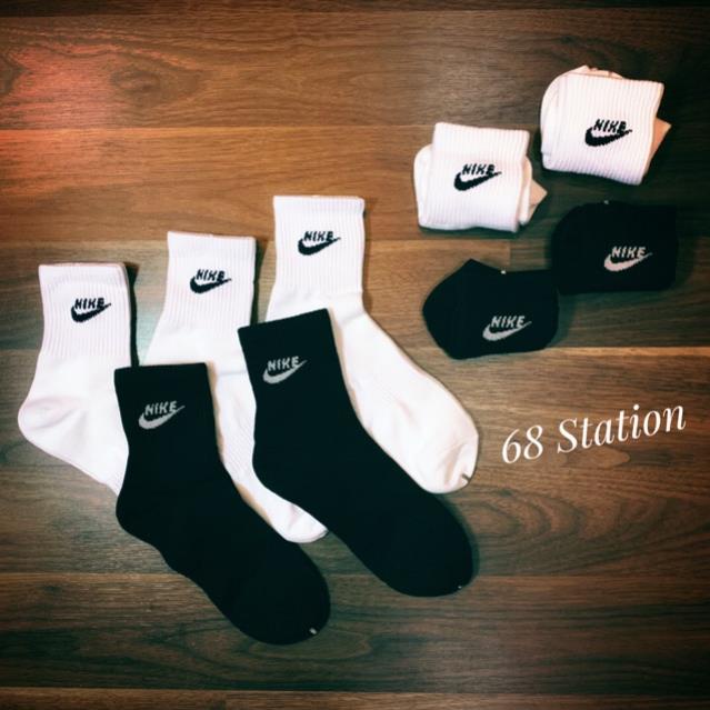 Tất Vớ Nike Thể Thao logo Chữ Trẻ Trung, dùng chơi tennis, đá bóng, đi gym, du lịch...Cực Chất 🖤
