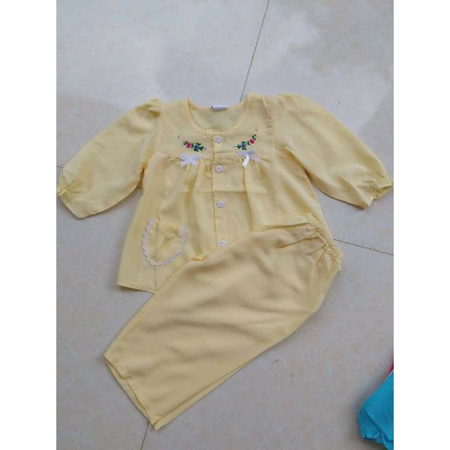 Tole thêu tay bé gái cao cấp combo Kim Ngân