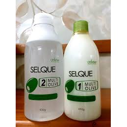 THUỐC UỐN TÓC OLIVE (UỐN LẠNH) SELQUE OBSIDIAN CAO CẤP 410ML / 530ML