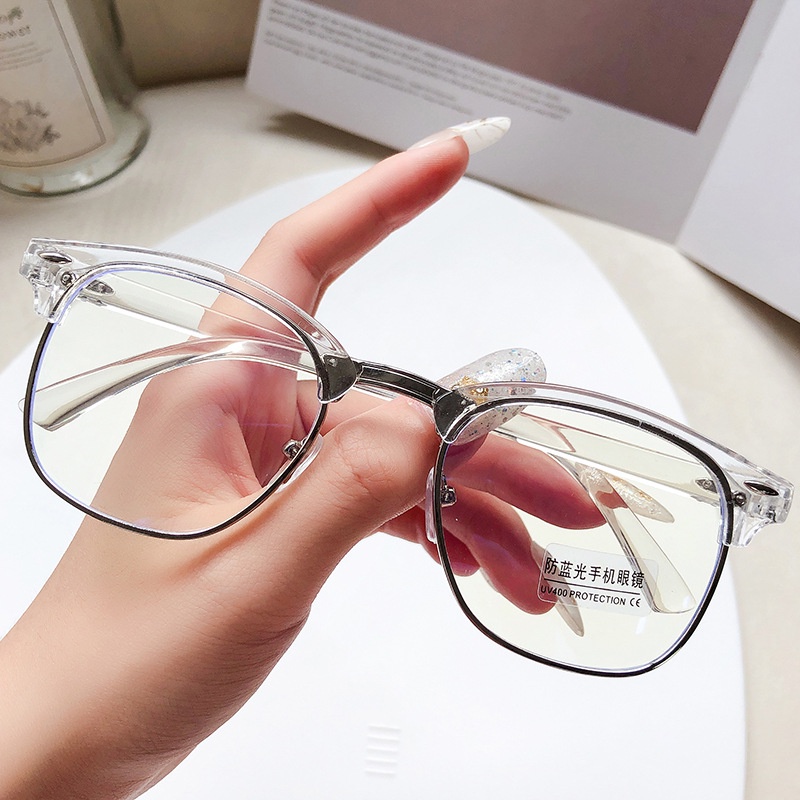 Kính Mát Tròng Phẳng Chống Tia UV Thời Trang Mới 2022