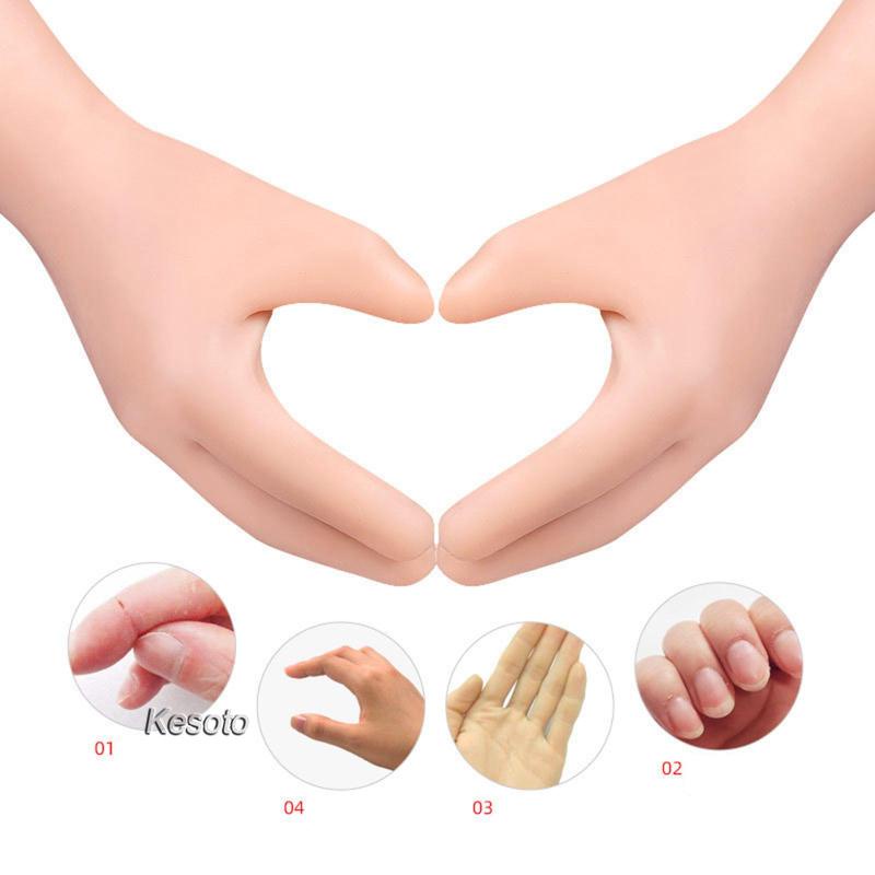 Găng Tay Gel Silicone Dưỡng Ẩm Tái Sử Dụng Được Cho SPA