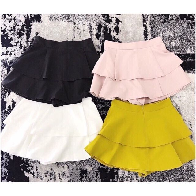 Chân váy 2 tầng cao cấp