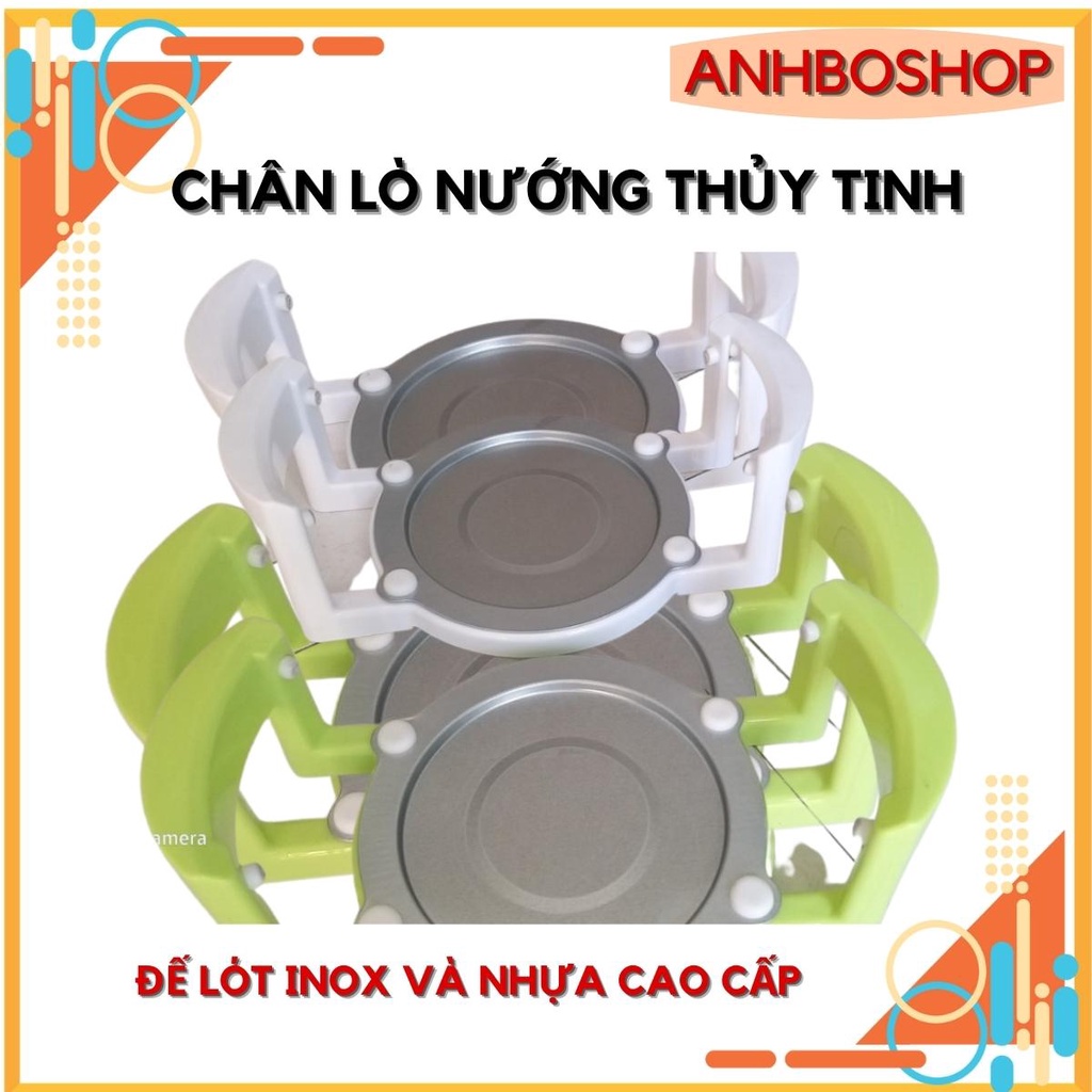 Thân lò nướng thủy tinh CAO CẤP dung tích 12 lít dùng thay thế cho các loại lò nướng đang bán trên thị trường