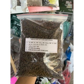 Combo 3kg phân gà hữu cơ vi sinh nhật hokasu