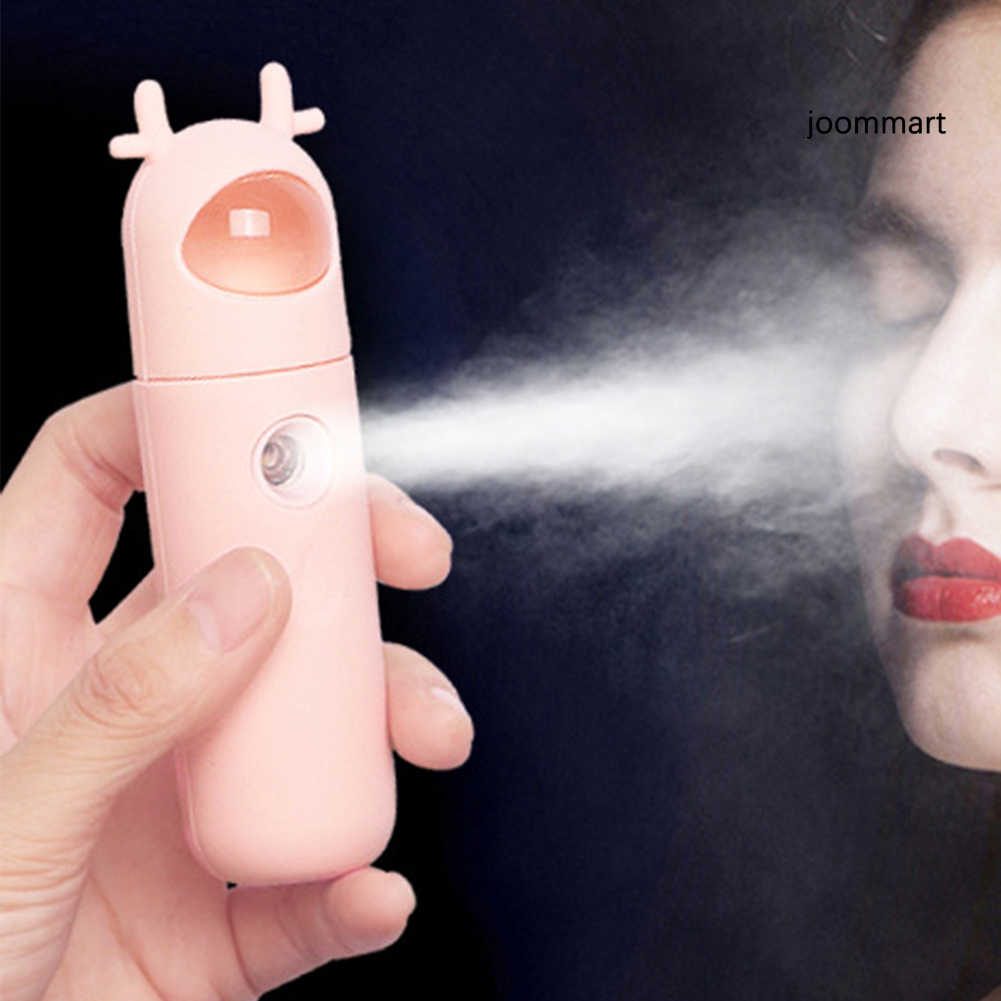 【JM】Mini Handheld Hydrating Beauty Device USB Cool Mist Facial Steamer Humidifier