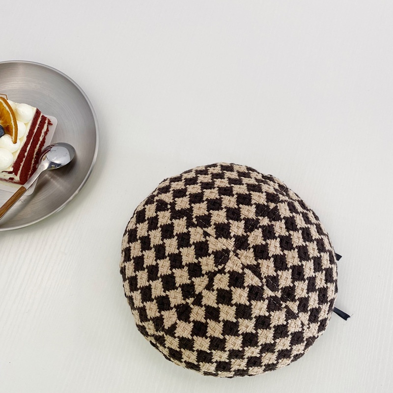 Mũ Nồi Len Beret Anh Quốc Cổ Điển Giữ Ấm Mùa Thu Đông Cho Trẻ Em