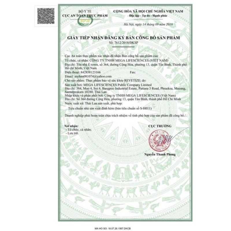 Viên uống REVETIZE hỗ trợ mọc tóc - Hộp 30viên ,Viên uống bổ sung vitamin giảm rụng tóc nuôi dưỡng tóc chắc khỏe