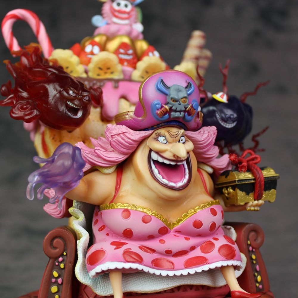 Mô hình One Piece Big Mom 1 trong tứ hoàng cao 24cm + phụ kiện đi kèm , figure one piece , mô hình giá xưởng