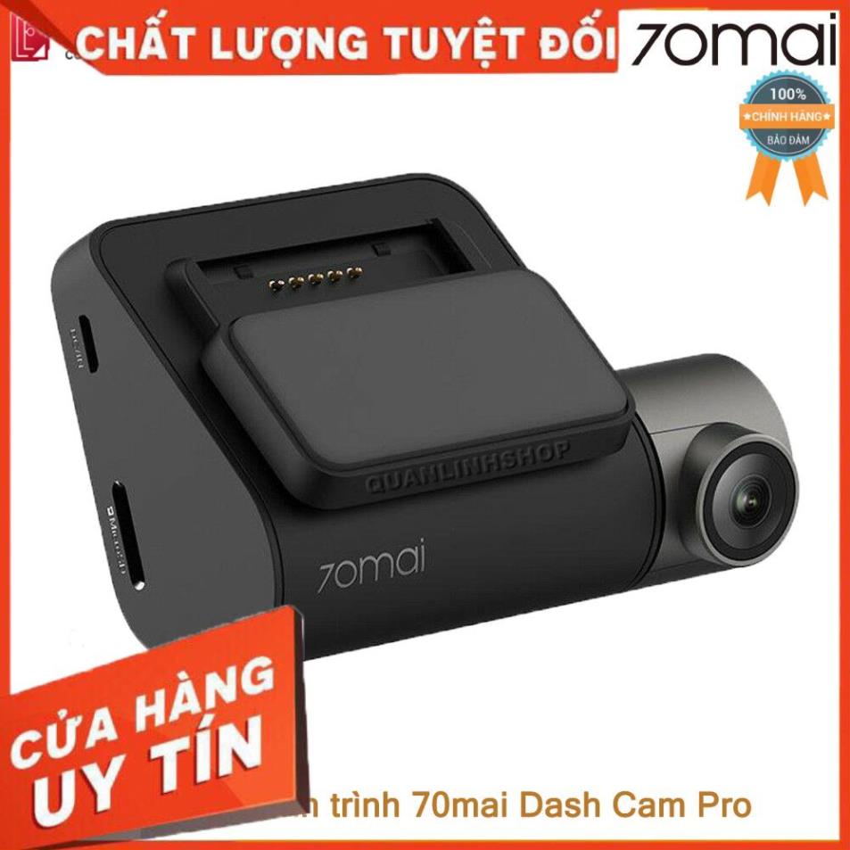 (giá khai trương) Camera hành trình Xiaomi 70mai Dash Camera Pro kèm thẻ 64GB - phiên bản nội địa up sang Tiếng Anh