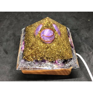 Tháp Đá Sinh Năng Orgonite Dùng Để Thiền Khử Bức Xạ
