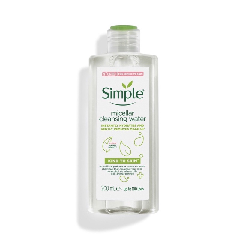 Nước tẩy trang Simple Kind to Skin Micellar Cleansing Water