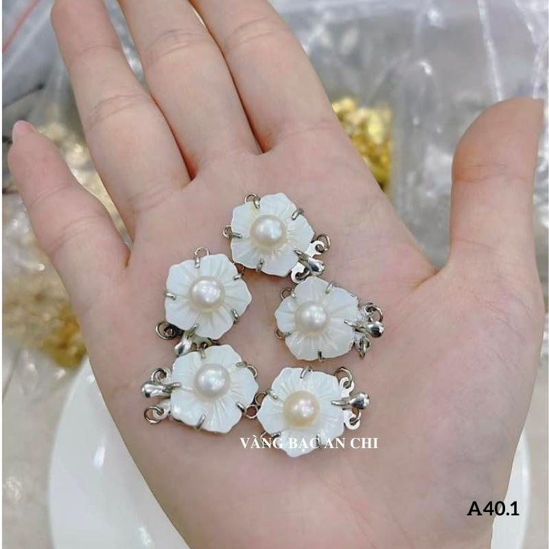 Khóa chốt làm vòng cổ / vòng tay hạt trai , Anchi Jewelery