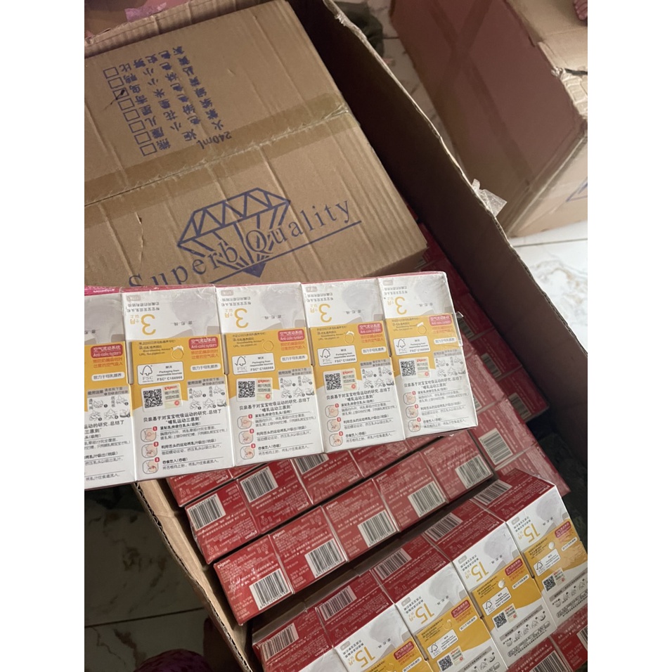 Núm Ti Pigeon PRO SofTouch Thế Hệ Thứ 3 Mẫu Mới 2022 Siêu Mềm