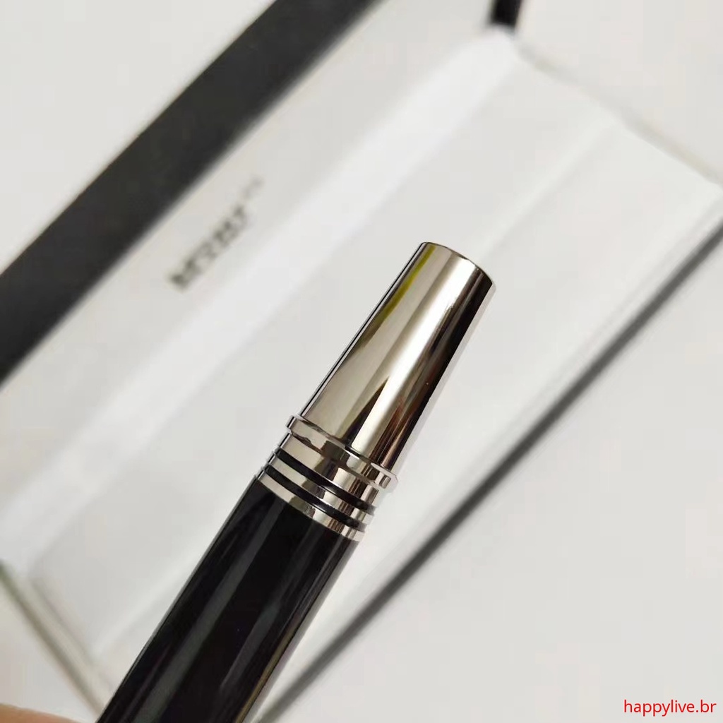 Bút Bi Mực Đen Bạc Montblanc Kennedy Jff Phong Cách Mới 2022