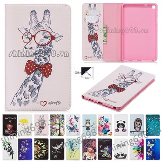 Bao Da Nắp Gập In Hình Dễ Thương Cho Samsung Galaxy Tab A 8 Inch 2019 P200 P205 Sm-P200