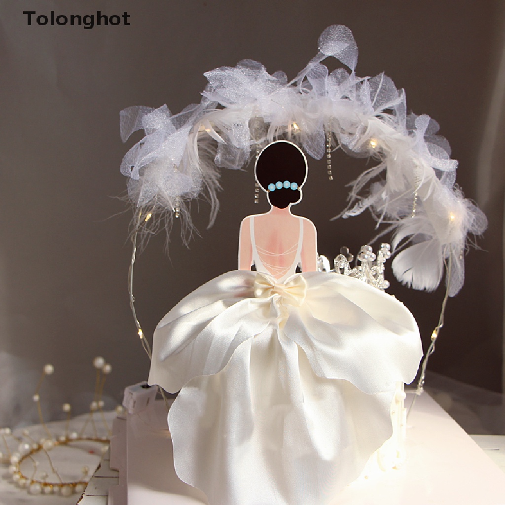 Chân Váy Lưới Lụa Lưng In Chữ Happy Birthday Dùng Trang Trí Bánh Kem