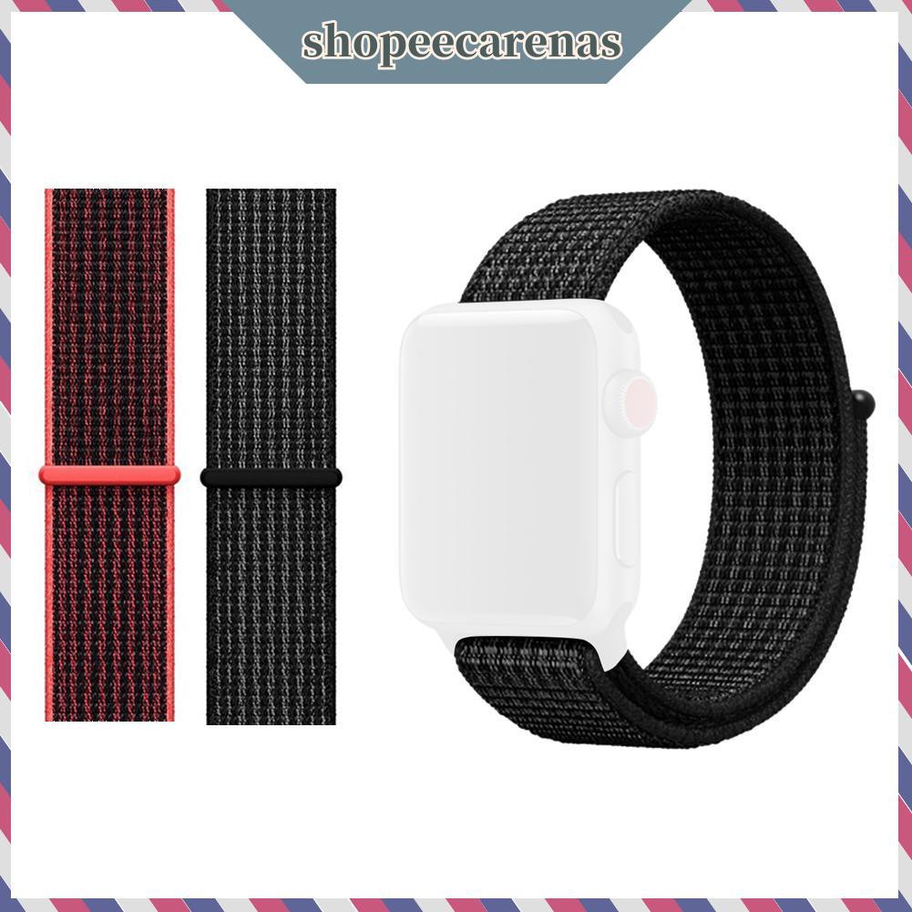 Dây Đeo Dệt Sợi Nylon Cho Đồng Hồ Thông Minh Apple Iwatch Series 1 / 2 / 3