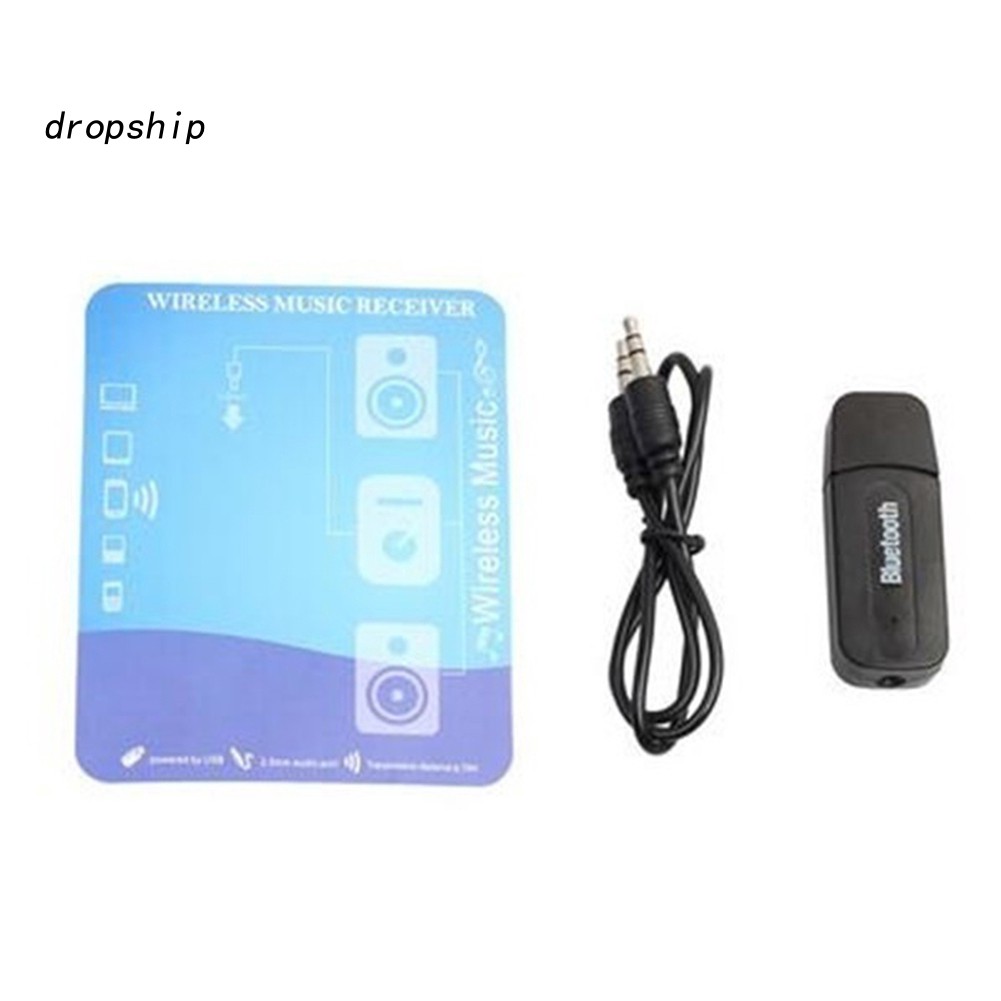 USB nhận tín hiệu bluetooth kết nối âm thanh DP 3.5mm AUX cho dàn loa xe hơi/máy tính