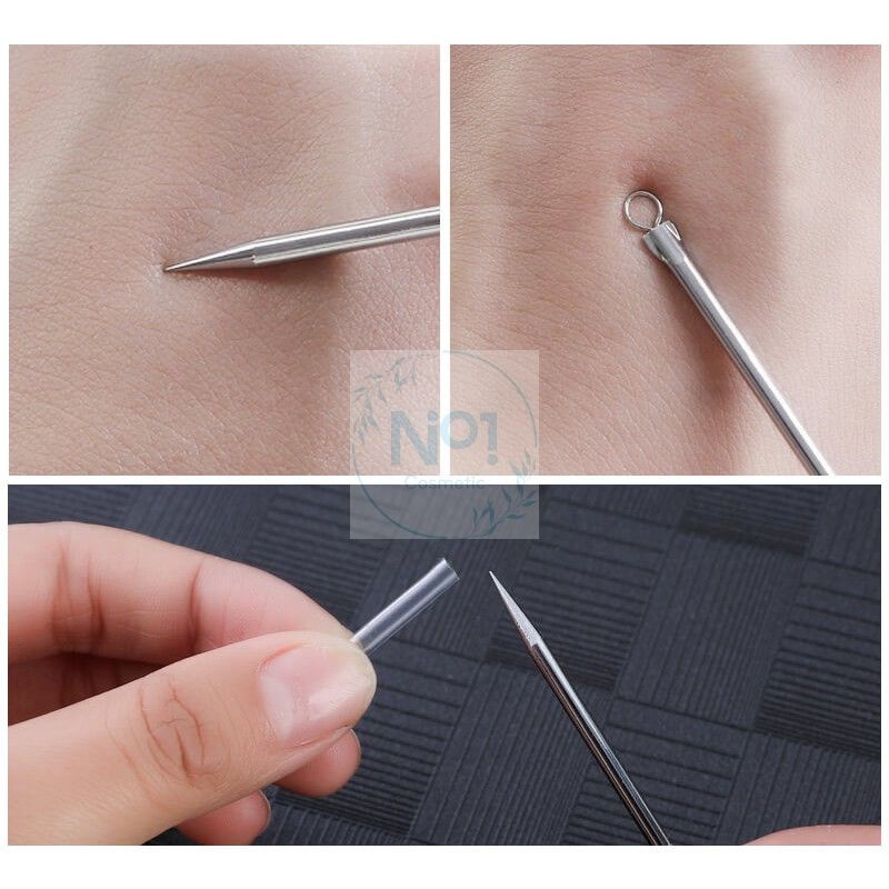 Que Nặn M.ụn Inox 2 đầu