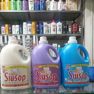Nước xả vải Siusop 3,8kg.