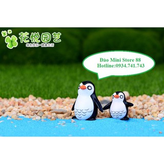 Mô hình chim cánh cụt đáng yêu.